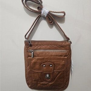 Candie's Soft Vegan Leather Crossbody Bag